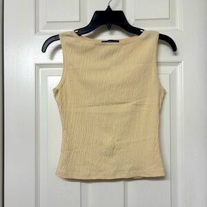 Brandy Melville Beige Tank Top